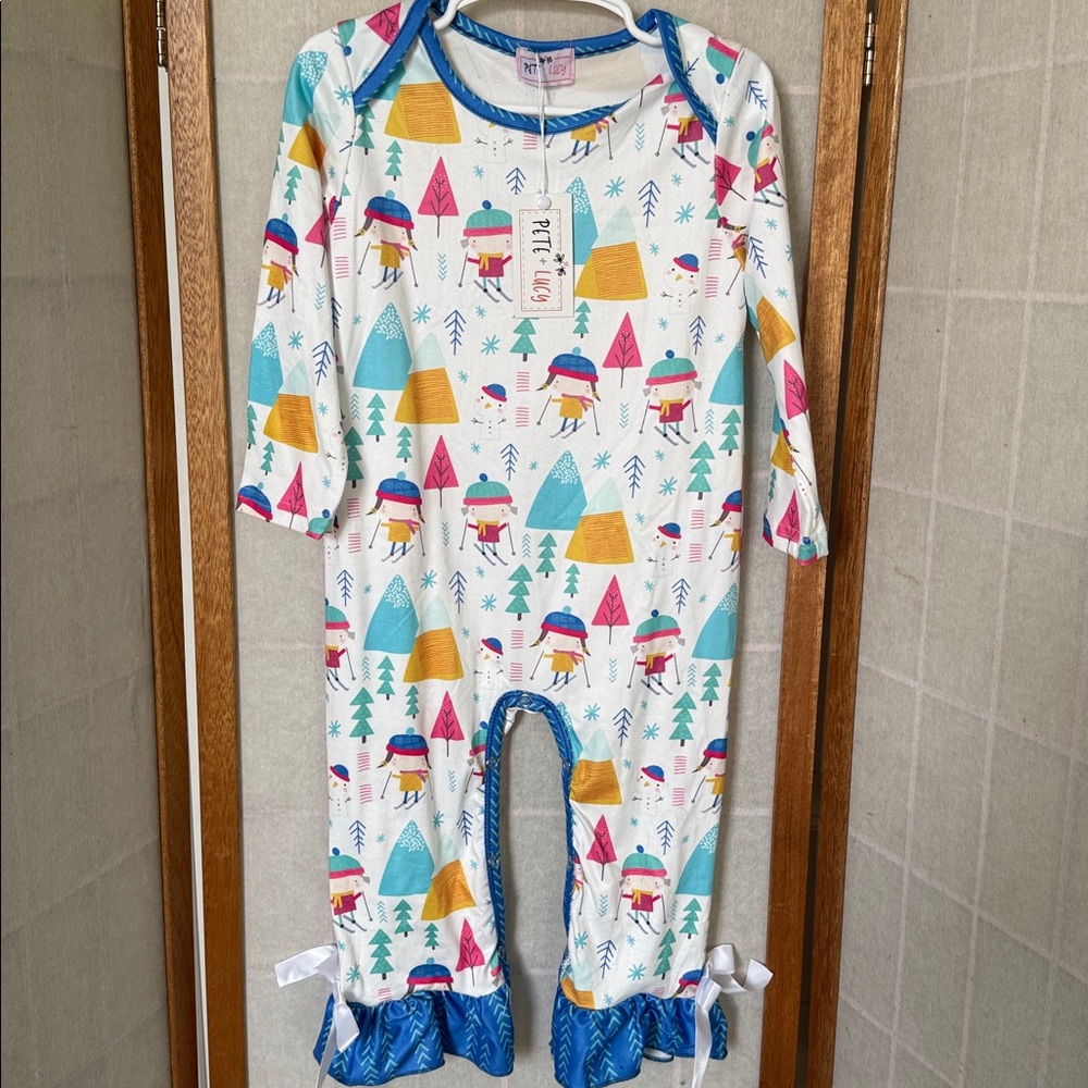 Pete + Lucy Winter Skiing Romper size 18/24 M